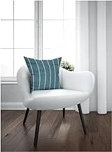 Home Town Reversible Poly Fill Blue Cushion With Filler,45X45Cm