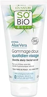 So'Bio Ã‰tic So Bio Etic Cosmos Organic Hydra Aloe Vera Gently Daily Facial Scrub, 150ml | For daily use | All skin types.