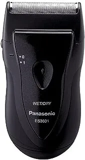 Panasonic 1 Blade For Men Travel Shaver, Black [Es3831]