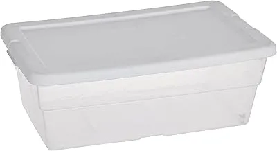 Sterilite 6Qt Stor Box Wht Lid