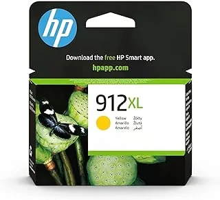 Hp 912XL High Yield Yellow Original Ink Cartridge [3Yl83Ae] | Works With Officejet Pro 8023, 8013 Printers