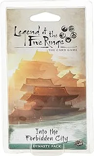 Fantasy Fight Games Legend of the Five Rings Into the Forbidden City Card Game - 14 Years & above