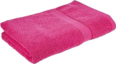 Hotel Linen Klub Deyarco Princess 100% Cotton Terry Bath Towel 480Gsm , Fast Absorbent, Quick Dry , Soft And Premium Quality ,Size: 70 X 140Cm, Fuschia Pink