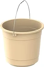 Cosmoplast EX 5L Round Plastic Bucket with Steel Handle