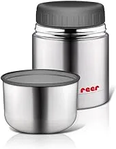 Reer 90430 - Stainless Steel Warming Box For Food With Cup, 350ml