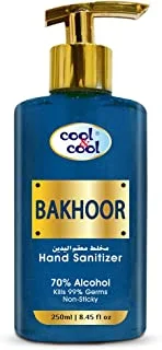 Cool & Cool Hand Sanitizer Bakhoor 250ml