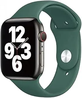 WIWU Unisex One Color Sport Band Watchband For iWatch, 38-40mm, Pine Needle Green