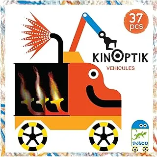 Djeco Kinoptik Vehicles 37-Pieces