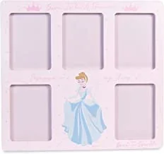 Disney Princess Photo Frame School Collage For Wall And Table - Solid Mdf Wooden Framework 5 Photos Partitions (Official Product), Multicolor, Trha10568