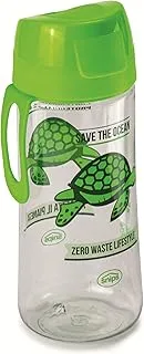 Snips Tritan Decorated Water Bottle 0.50 L - Save The Ocean - Turtle