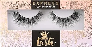 Prima Lash 3Dmink Lashes. 5-Pair Natural Looking False Eyelashes. Re-Usable 20-25 Times. Naughty