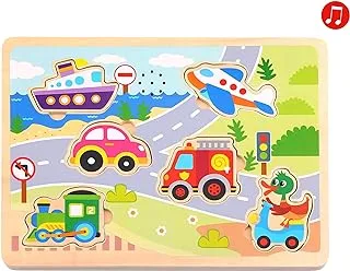 TOPModel Tooky Toy Sound Puzzle - Vehicle