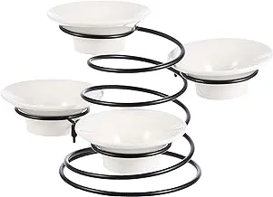 Symphony Tres Gourment Centre Piece Netak Rack 34X27X15Cm, Bowl 10 X 4Cm