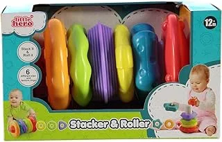 Little Hero 6 pcs Stacker & Roller Activity Set Toy