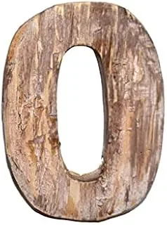 Dubai Garden Centre Wooden Number-Zero