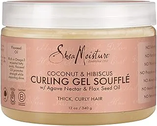 Shea Moisture Coconut & Hibiscus Curling Souffle Gel 38 12 Ounces