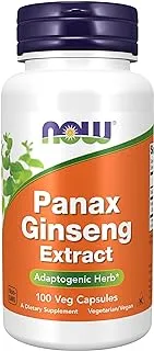 Now Foods Panax Ginseng 500 mg 100 Veg Capsules