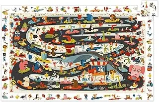 Djeco Car Rally Observation Puzzle 54-Pieces