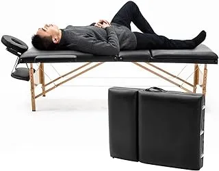 Mb-32011W/01 Medibeauty Portable Massage Bed Table, Light Weight 17Kg, With Carry Case Easy Moving Trolley Wheels.