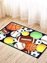 Story At Home Anti Skid Abstract Pattern Door Mat, Multi-Colour, 40 cm X 60 cm, Aq1415