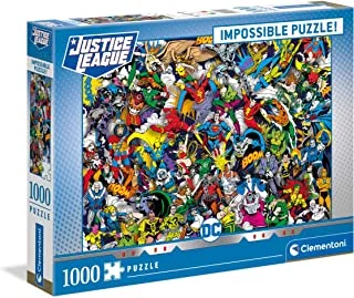 Clementoni Puzzle Imposible Dc Comics 1000 Pieces