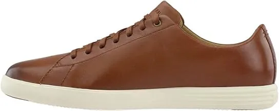 Cole Haan Mens Grand Crosscourt II Sneakers, Color Tan Leather Burnish, Size Wide, 43 EU