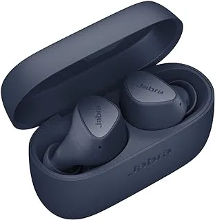 Jabra Elite 3 In Ear Wireless Bluetooth Earbuds – Noise Cancelling True Wireless buds with 4 built-in Microphones for Clear Calls, Rich Bass, Customizable Sound, and Mono Mode - Navy