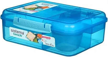 Sistema 1.65L Bento Lunch Box Blue, 41690