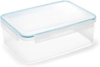 Addis 502266 Clip And Close Rectangular Food Storage Box, 5.2 Liter Capacity