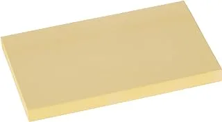 MAXI STICKY NOTES 75X125MM YELLOW 100 SHEETS