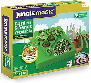 Jungle Magic Garden Scienz Experimental Educational Game for Kids (Vegetables) Green