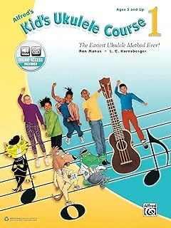 Alfred's Kid's Ukulele Course 1: The Easiest Ukulele Method Ever!, Book & Online Au