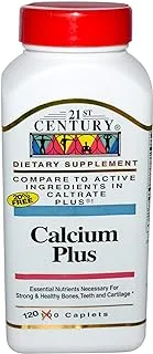 21st Century Calcium PlUS ، 120 كبسولة