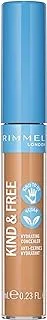 Rimmel KIND & FREE Concealer - All-Day Hydrating Liquid Concealer - 7 ml, shade 30 Medium , Beige