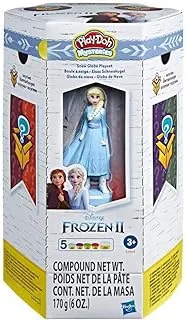 Play-Doh Mysteries Disney Frozen 2 Snow Globe Playset Surprise Toy With 5 Non-Toxic Play-Doh Colors