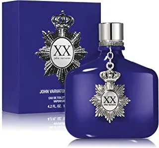 John Varvatos XX Indigo Blu Perfume for Men Eau De Toilette 125ML