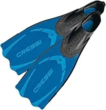 Cressi Pluma Fins - High Quality Unisex Full Foot Fins for Diving, Snorkelling, Swimming