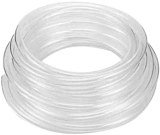 Royal Apex PU (Polyurethane) Flexible Pneumatic Tubing Food Grade Multipurpose Tube for Beer Line, Kegerator, Wine, Airline Tubing for Aquarium, Air Water Hose, Fuel Line. (8x5mm, Clear - 10m)