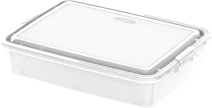 Cosmoplast Lockbox Plastic Storage Box 15 Liters