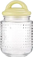 Claro Glass Spice Jar - 17Tm029- 1, Yellow