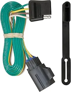 Curt 56245 Vehicle-Side Custom 4-Pin Trailer Wiring Harness, Fits Select Chevrolet Traverse, gmc Acadia, Buick Enclave