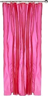 Feelings Waterproof Shower Curtain, 180 Cm Width X 180 Cm Height, Red