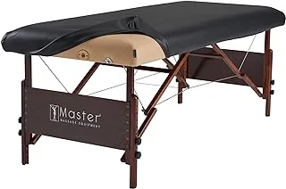 Master Massage Universal Fabric Fitted PU Vinyl leather Ultra-Durable Protection Cover Sheet for Tables, 1 Count