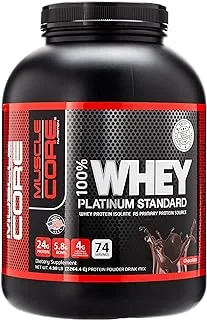 MUSCLE CORE NUTRITION Whey Platinum Standard Chocolate, 5 Lbs.