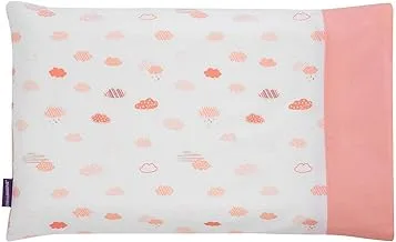 ClevaMama Replacement Baby 100% Cotton Pillow Case, 19cm x 17.7cm - Coral