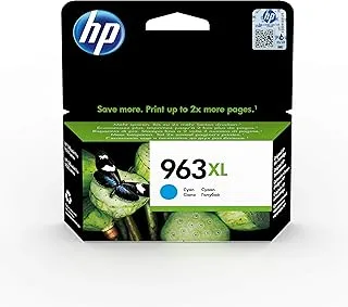 خرطوشة حبر سماوية أصلية عالية الإنتاجية من HP 963Xl 3Ja27Ae تعمل مع طابعات HP OfficeJet Pro 9010 و 9013 و 9020 و 9023 و Xl