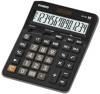 Casio GX-14B Calculator - BLACK