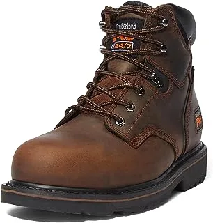 Timberland PRO Pit Boss 6 Inch Steel Safety Toe mens Industrial Work Boot