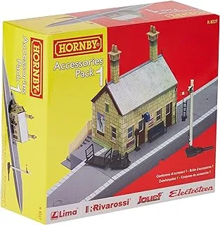 Hornby R8227 00 Gauge Building Extension Pack 1, One Size