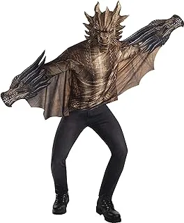 زي رجالي من Rubie'S Godzilla Deluxe King Ghidorah ، أزياء الكبار X-Large ، كما هو موضح ، X-Large Us ، كما هو مبين ، XL